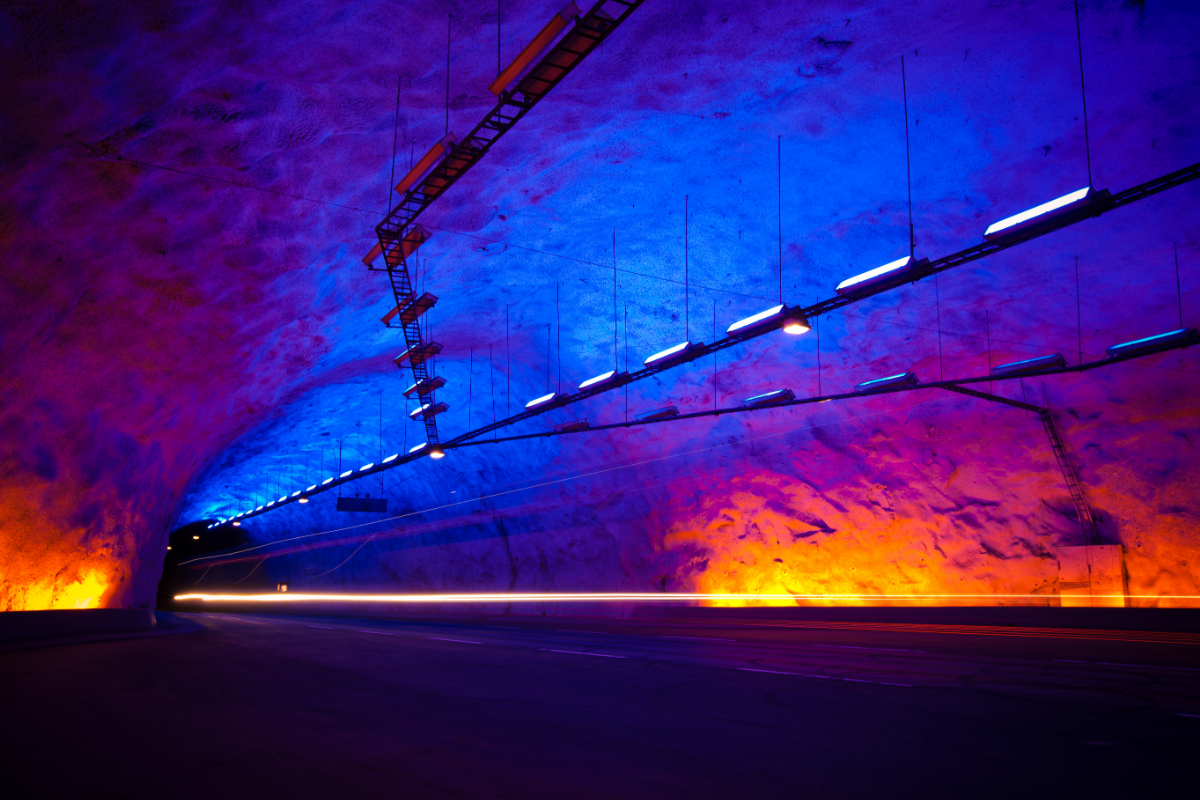 Cel mai lung tunel rutier din lume se află în Europa și a fost proiectat ca șoferii să nu adoarmă